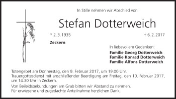 Anzeige von Stefan Dotterweich von MGO