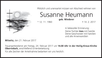 Anzeige von Susanne Heumann von MGO