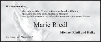 Anzeige von Marie Riedl von MGO