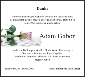 Anzeige von Adam Gabor von MGO