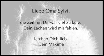 Anzeige von Sylvi  von MGO