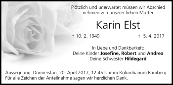 Anzeige von Karin Elst von MGO