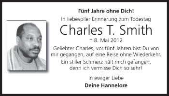Anzeige von Charles T. Smith von MGO