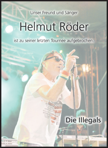 Anzeige von Helmut Röder von MGO