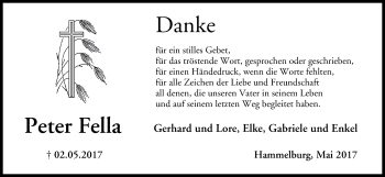 Anzeige von Peter Fella von MGO