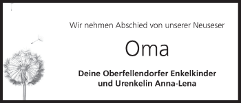 Anzeige von Oma  von MGO