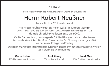 Anzeige von Robert Neußner von MGO