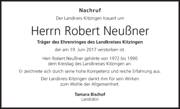 Anzeige von Robert Neußner von MGO
