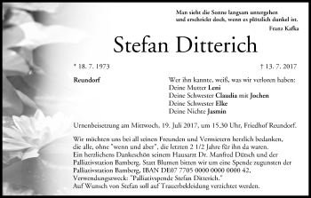 Anzeige von Stefan Ditterich von MGO