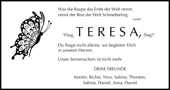 Anzeige von Teresa  von MGO
