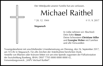 Anzeige von Michael Raithel von MGO