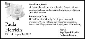 Anzeige von Paula Herrlein von MGO