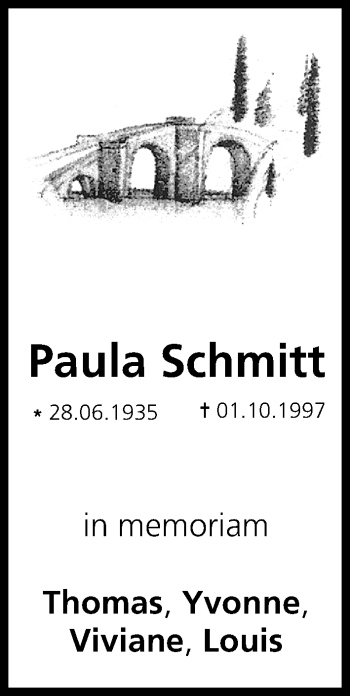 Anzeige von Paula Schmitt von MGO