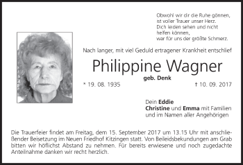 Anzeige von Philippine Wagner von MGO