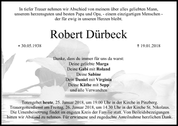 Anzeige von Robert Dürbeck von MGO