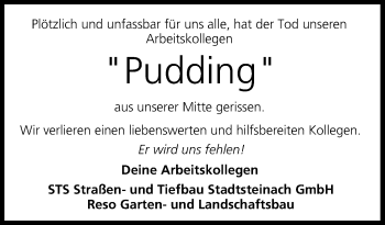 Anzeige von Harald Münch von MGO