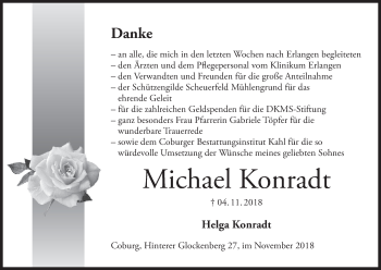 Anzeige von Michael Konradt von MGO