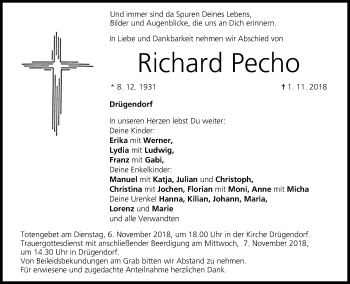 Anzeige von Richard Pecho von MGO