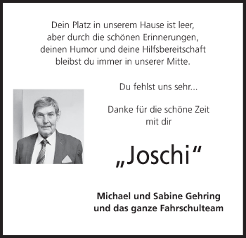 Anzeige von Joschi  von MGO