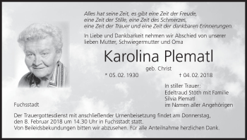 Anzeige von Karolina Plematl von MGO