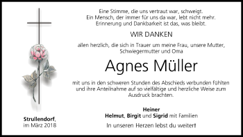 Anzeige von Agnes Müller von MGO