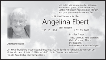 Anzeige von Angelina Ebert von MGO