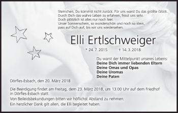 Anzeige von Elli Ertlschweiger von MGO