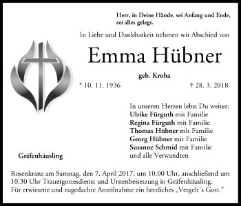 Anzeige von Emma Hübner von MGO