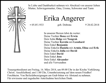Anzeige von Erika Angerer von MGO
