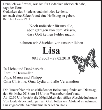 Anzeige von Lisa  von MGO
