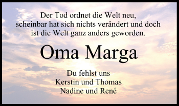 Anzeige von Marga  von MGO