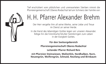 Anzeige von Alexander Brehm von MGO