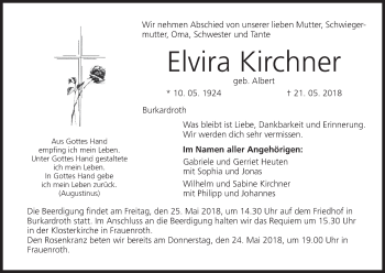 Anzeige von Elvira Kirchner von MGO