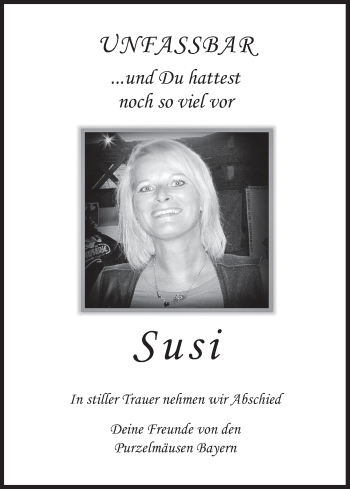 Anzeige von Susi  von MGO