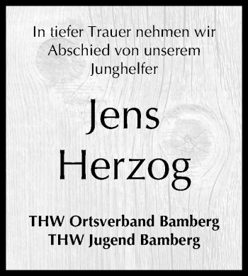 Anzeige von Jens Herzog von MGO