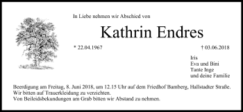 Anzeige von Kathrin Endres von MGO