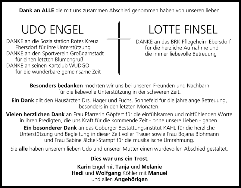  Traueranzeige für Lotte Finsel vom 30.06.2018 aus MGO