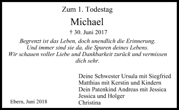 Anzeige von Michael  von MGO