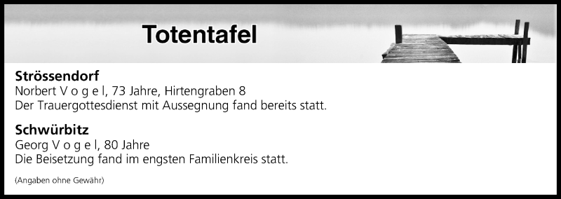  Traueranzeige für Totentafel vom 03.07.2018 vom 03.07.2018 aus MGO
