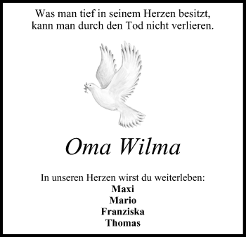 Anzeige von Wilma  von MGO