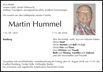 Anzeige von Martin Hummel von MGO