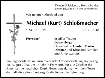 Anzeige von Michael Schloßmacher von MGO
