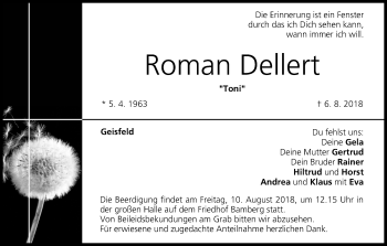 Anzeige von Roman Dellert von MGO