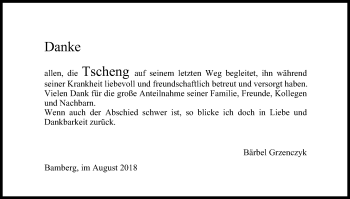 Anzeige von Tscheng  von MGO
