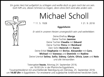 Anzeige von Michael Scholl von MGO