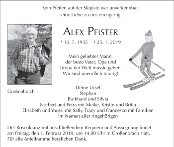 Anzeige von Alex Pfister von MGO