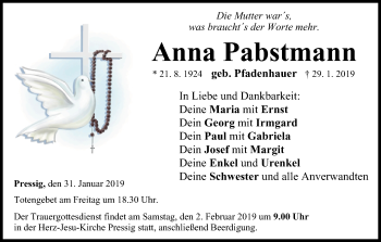 Anzeige von Anna Pabstmann von MGO