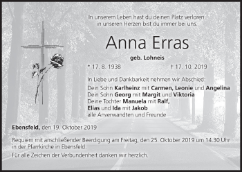 Anzeige von Anna Erras von MGO