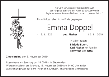 Anzeige von Emma Doppel von MGO