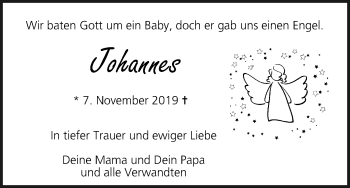 Anzeige von Johannes  von MGO